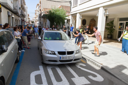 La Guàrdia Civil traslladant detingut l'enginyer de la Cala Gestió, Jaume Beltran