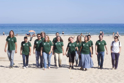 Dos tortugas supervivientes de la playa Llarga se liberarán en junio