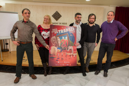 El cartell anunciador del Trapezi d'enguany es va presentar ahir.