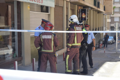 Explosión de butano con heridos en la avenida Catalunya
