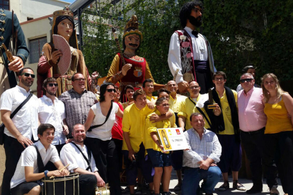 La colla Gegantera de l'Arboç guanya el Concurs de Balls de Gegants de Catalunya