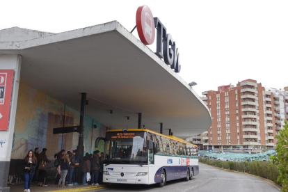 Estació d'autobusos de Tarragona, a la Imperial Tarraco.