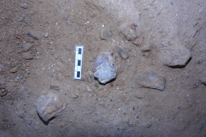 Es troben més de 50 eines de sílex de fa entre 800.000 i 1 milió d'anys al Barranc de la Boella