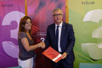 Conveni per a la transmissió dels Jocs Mediterranis entre la Fundació Tarragona 2017 i la CCMA
