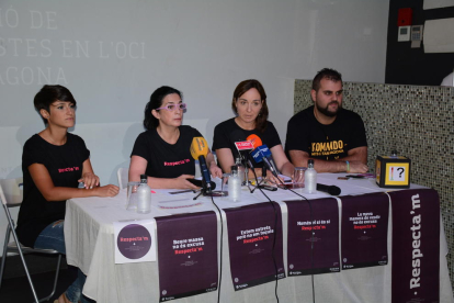 Tarragona pone en marcha una campaña para prevenir conductas sexistas de fiesta