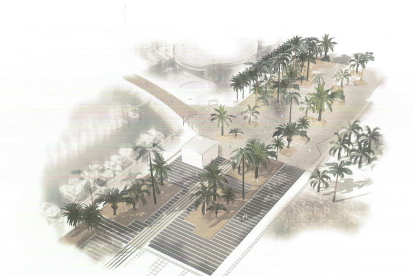 Imagen del proyecto del nuevo puerto deportivo de Salou