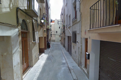 El hundimiento se ha producido en el número 29 de la calle Flavià.