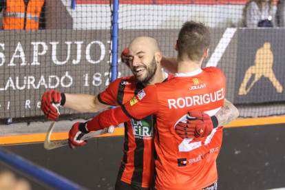 Raúl Marín celebra un gol en una imatge d'arxiu.
