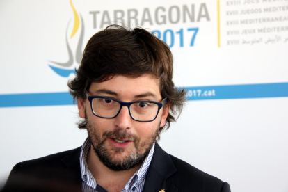Primer plano del coordinador de los Juegos Mediterráneos Tarragona 2017, Javier Villamayor.