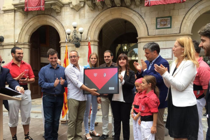 Los administradores de la Fiesta Mayor de Vilafranca ya son Embajadores de los grupos de Valls