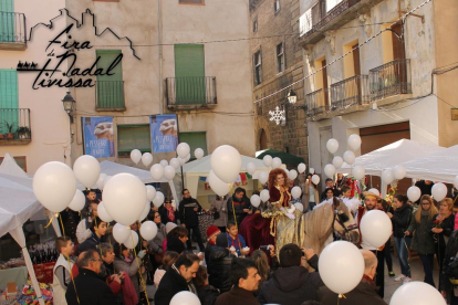Imatge de l'anterior edició de la Fira de Nadal de Tivissa.
