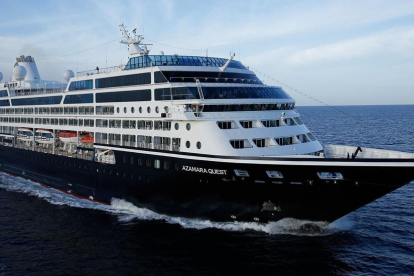 Imatge del creuer Quest de la companyia Azamara Club Cruises.
