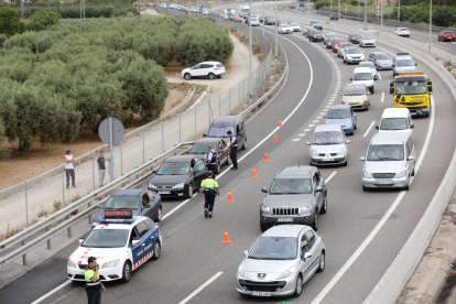 L'accident ha provocat llargues cues a l'entrada de Tarragona.