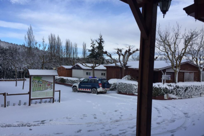 El Sindicato de Mossos ha aprovechado la nevada para denunciar la falta de material.