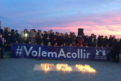 El Balcó del Mediterrani s'ha omplert de solidaritat amb els refugiats.