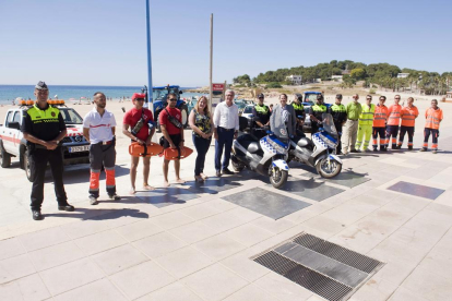 La campanya de seguretat, salvament i neteja a les platges tarragonines dóna el tret de sortida amb l'inici de l'estiu