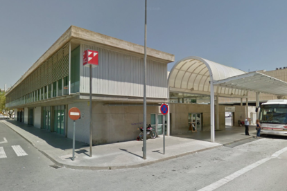 Imatge de l'estació d'autobusos de Tortosa.