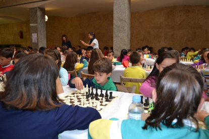 Imagen del 3º Encuentro Escolar de Ajedrez en Reus.