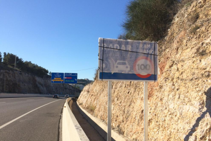 Les senyals es destaparan quan entrin en funcionament els radars de tram.