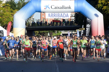 Imatge de l'anterior edició de la Mitja Marató Ciutat de Tarragona.