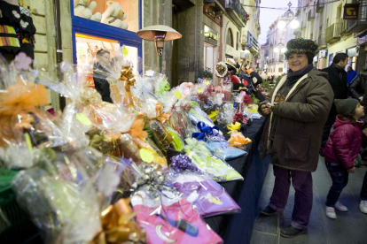 Imagen de archivo de una anterior edición del Mercat de Nadal de Valls.