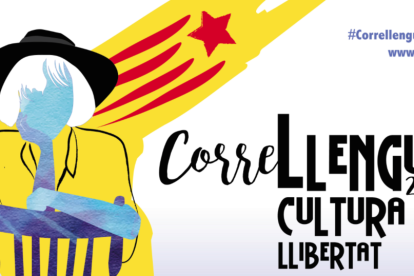 Imatge del cartell del Correllengua 2016 del Morell