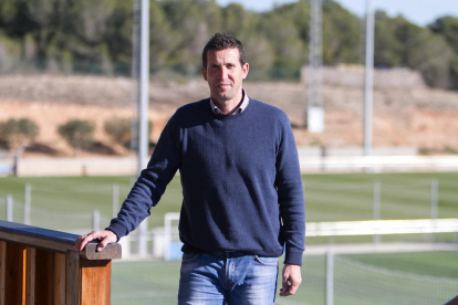 Juan Merino, entrenador del Nàstic.