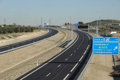 Imatge de la Radial 4, que uneix Madrid i Toledo, una de les autopistes en fallida.