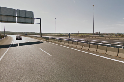 La salida de vía ha tenido lugar en el kilómetro 1 de la C-32 en sentido norte, hacia Barcelona.