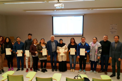 Imatge dels participants en el curs.