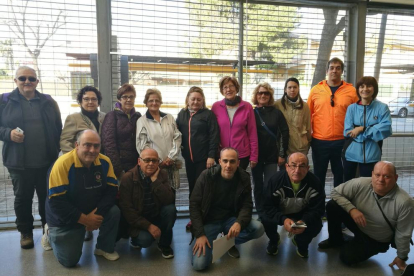 Els primers participants en el projecte van sortir a caminar.