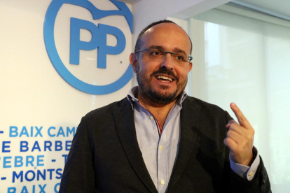 Imatge d'arxiu del portaveu parlamentari del PPC i diputat per Tarragona, Alejandro Fernández.