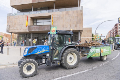 Protesta de pagesos a Tarragona
