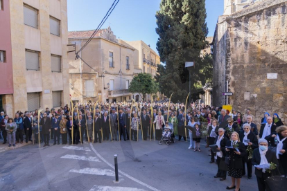 Bendición de ramos en Tarragona