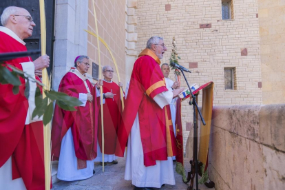 Bendición de ramos en Tarragona