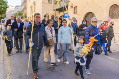 Bendición de ramos en Tarragona