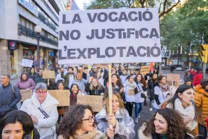 Manifestació sanitaris a Tarragona