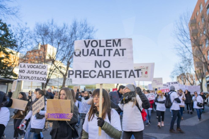 Manifestació a Tarragona de dijous