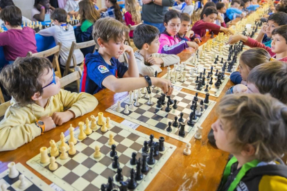 Ajedrez en las escuelas de Reus