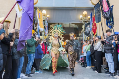 Arribada del Rei Carnestoltes i la Concubina