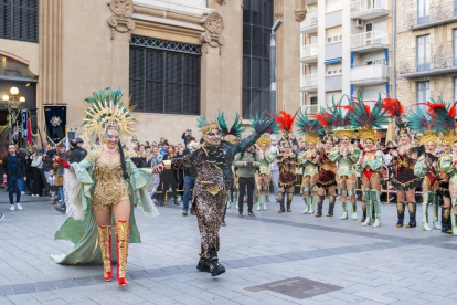 Arribada del Rei Carnestoltes i la Concubina