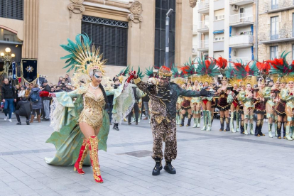 Arribada del Rei Carnestoltes i la Concubina