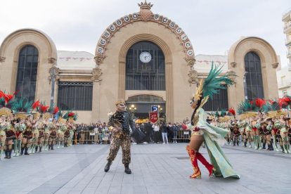 Arribada del Rei Carnestoltes i la Concubina