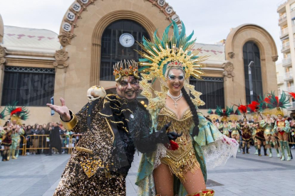 Arribada del Rei Carnestoltes i la Concubina