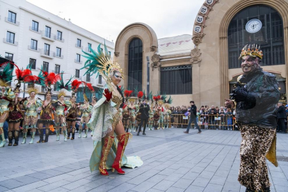 Arribada del Rei Carnestoltes i la Concubina