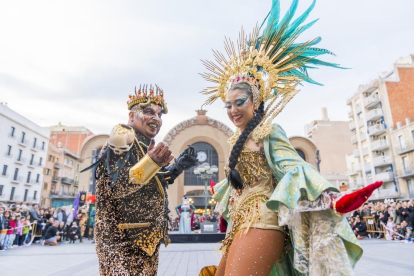 Arribada del Rei Carnestoltes i la Concubina