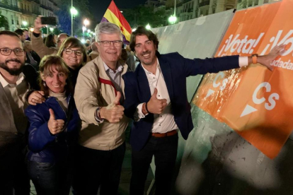 Imagen de los representantes de Ciutadans