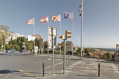 Imatge d'arxiu de la plaça de la Unesco de Tarragona.