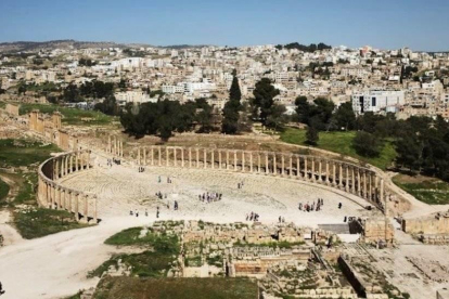 Imatge d'arxiu de Jerash, lloc on s'han produït els fets