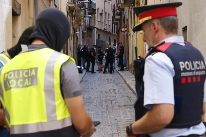 Operatiu antidroga conjunt dels Mossos d'Esquadra i la Policia Local de Valls.